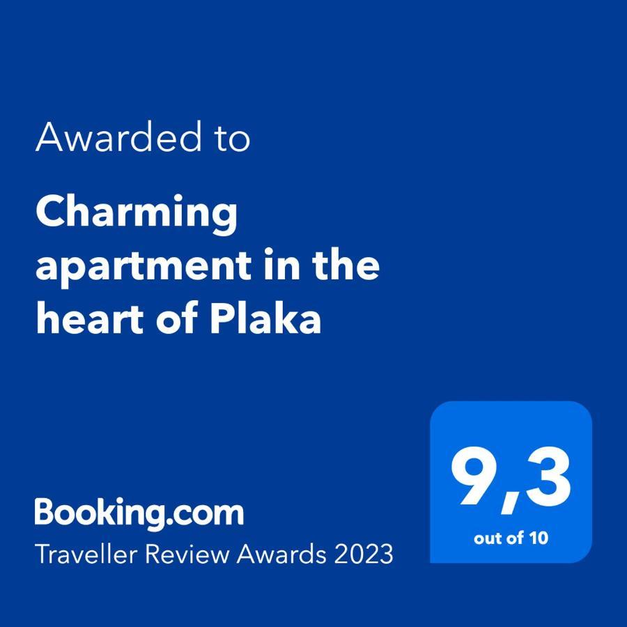 Charming Apartment In The Heart Of Plaka Athen Eksteriør billede